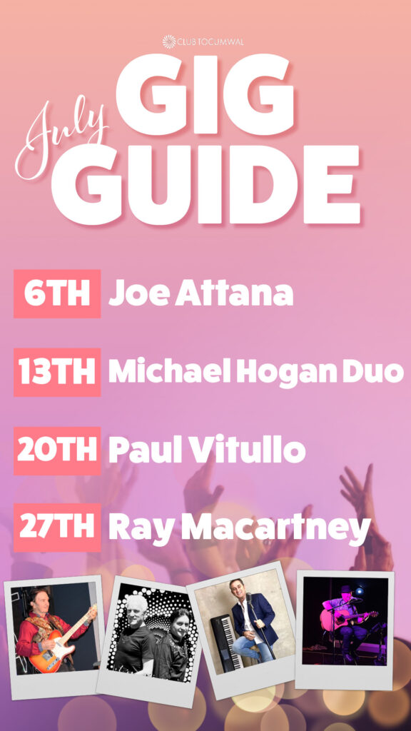 July Gig Guide Story